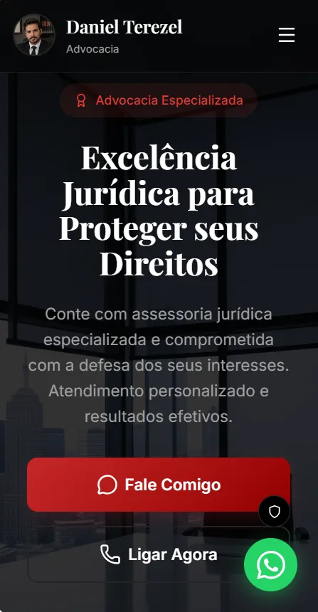Tema escuro premium