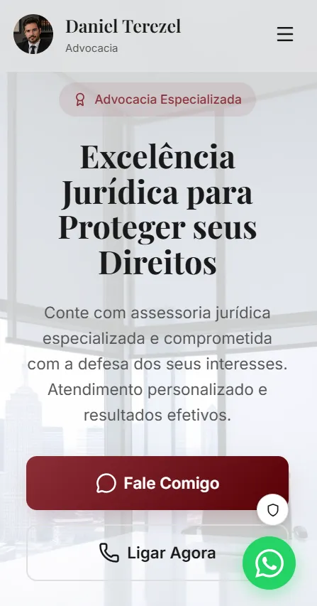 Site com várias páginas